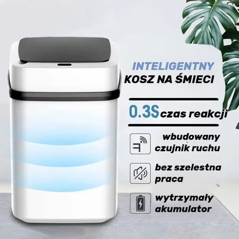 Kosz na śmieci automatyczny z czujnikiem ruchu – 13L